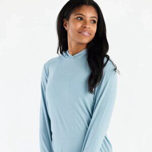 NWT FREE FLY Women's Bamboo Shade Hoodie II SIZE MEDIUM